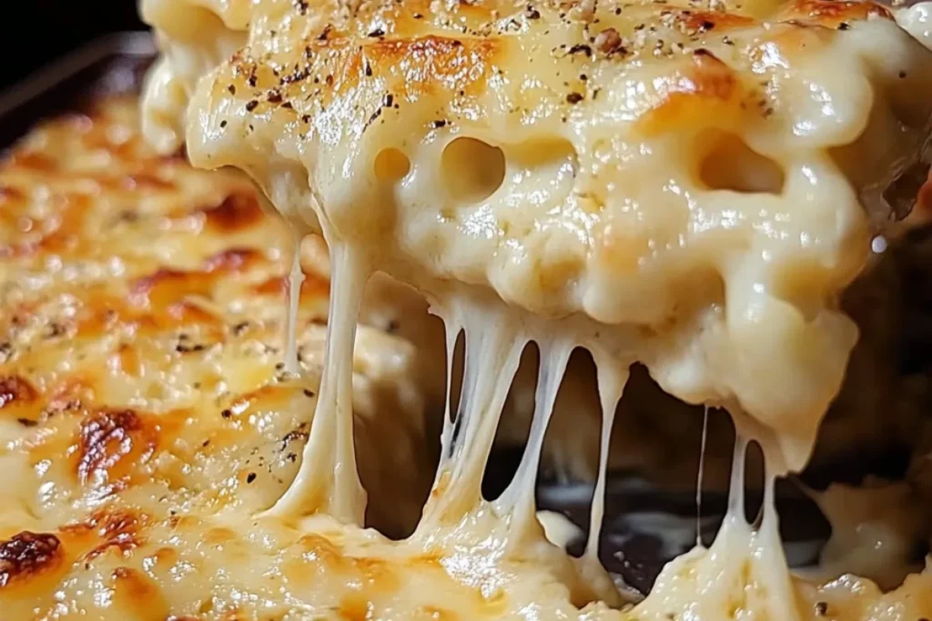 five cheese macaroni and cheese baked mac and cheese with crackers creamy Southern mac and cheese mac and cheese casserole cheesy pasta bake rich mac and cheese recipe homemade mac and cheese with topping