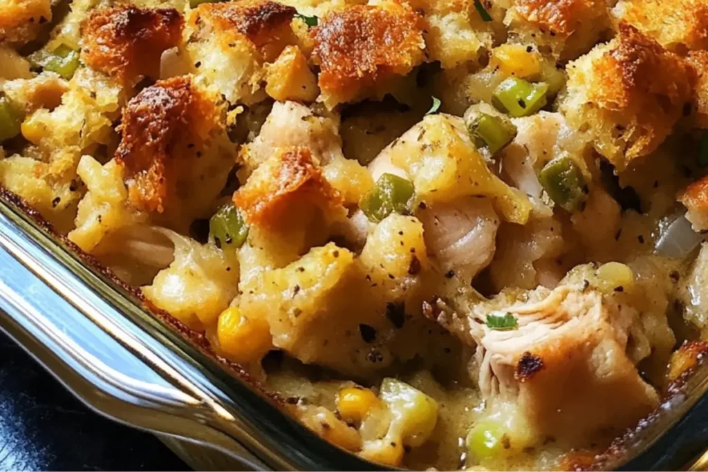 Chicken Stuffing Casserole Shredded Chicken and Stuffing Bake Creamy Chicken and Stuffing Casserole Chicken and Stuffing Dish Easy Chicken and Stuffing Casserole Chicken Casserole with Stuffing Stuffing Chicken Bake Comforting Chicken and Stuffing Meal Savory Chicken and Stuffing Recipe