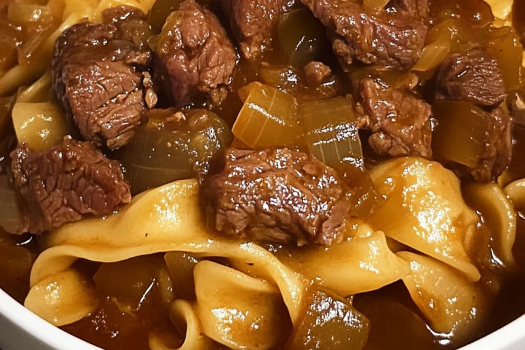 French Onion Beef Casserole Beef and Onion Noodle Bake Savory French Onion Beef Dish Beef and Noodles in French Onion Sauce Comforting Beef Onion Noodles One-Pot French Onion Beef Meal Easy French Onion Beef Recipe Caramelized Onion Beef Noodles Beef with French Onion Soup and Noodles