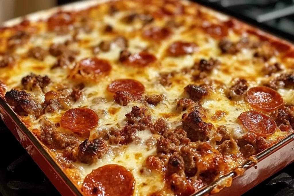 Pizza Casserole with Meat Loaded Pizza Bake Cheesy Meat Pizza Casserole Meat Lover's Pasta Bake Hearty Pizza Pasta Casserole Baked Pepperoni and Sausage Casserole Meat-Heavy Pizza Lasagna Sausage and Pepperoni Pasta Bake Cheesy Meat Pizza Bake Easy Meat Lover's Dinner Recipe