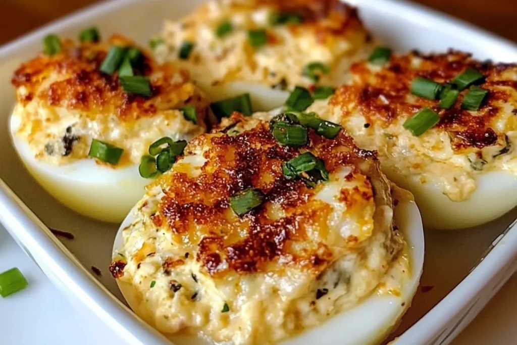 Jalapeño Popper Deviled Eggs