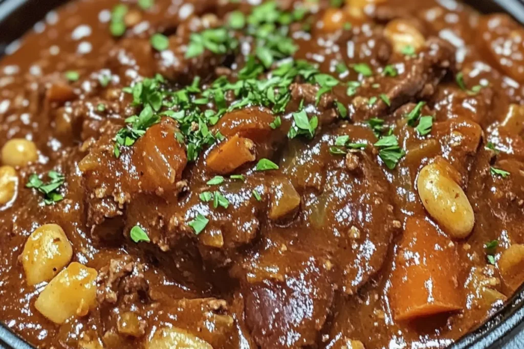 Cowboy Stew, Hearty Beef Stew, Texan Stew, Wild West Stew, Old West Cowboy Stew, Rustic Cowboy Soup, Beef and Sausage Stew