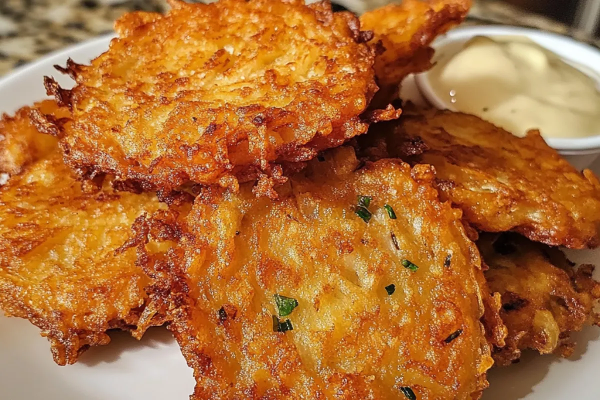 Amish onion patties Golden onion fritters Crunchy onion bites Homemade onion fritters Amish-style fritter recipe Crispy onion pancakes Deep-fried onion snacks Traditional Amish snacks
