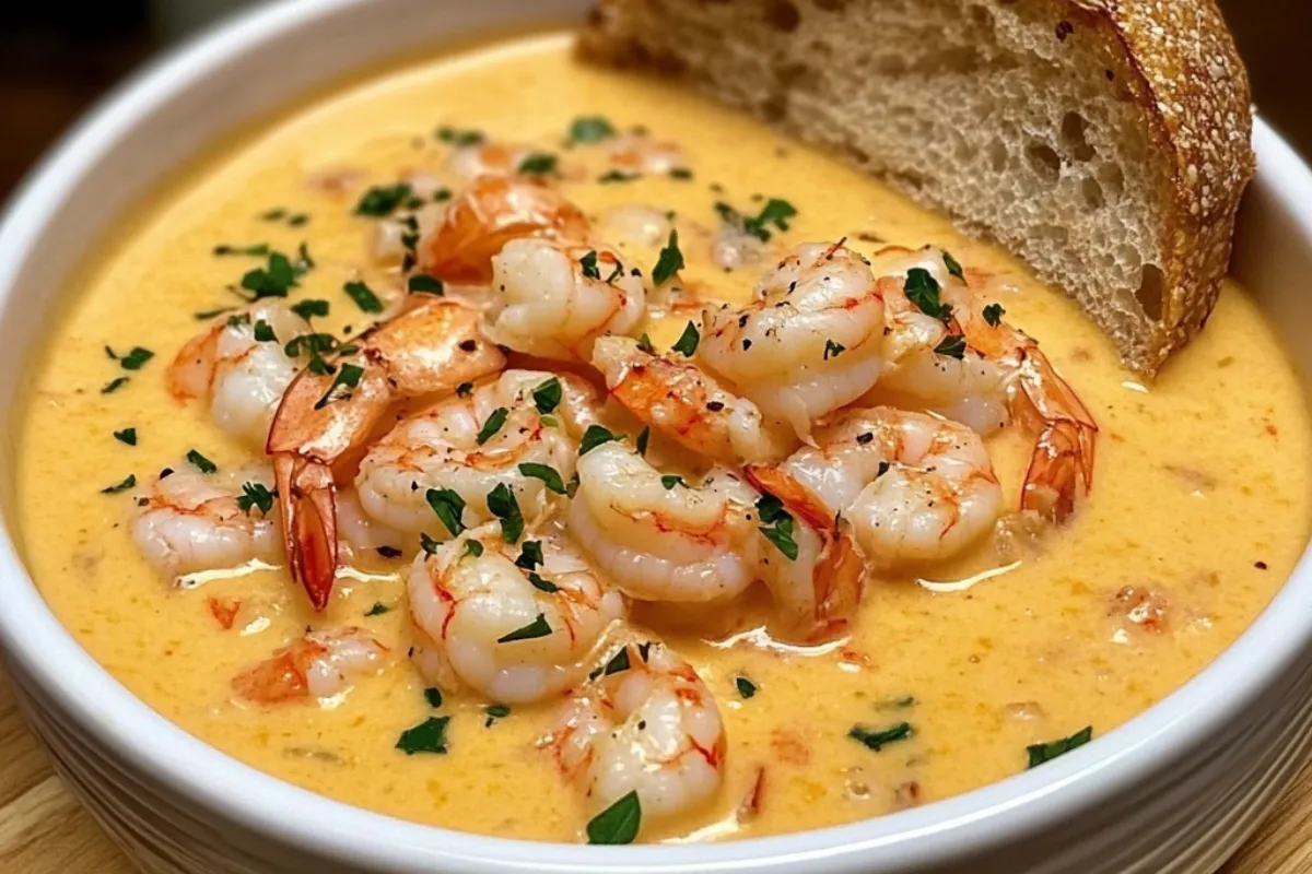 Crab and shrimp bisque Creamy seafood soup Shrimp and crab chowder Rich shellfish bisque Homemade seafood bisque Creamy shellfish soup Seafood cream soup Gourmet seafood stew