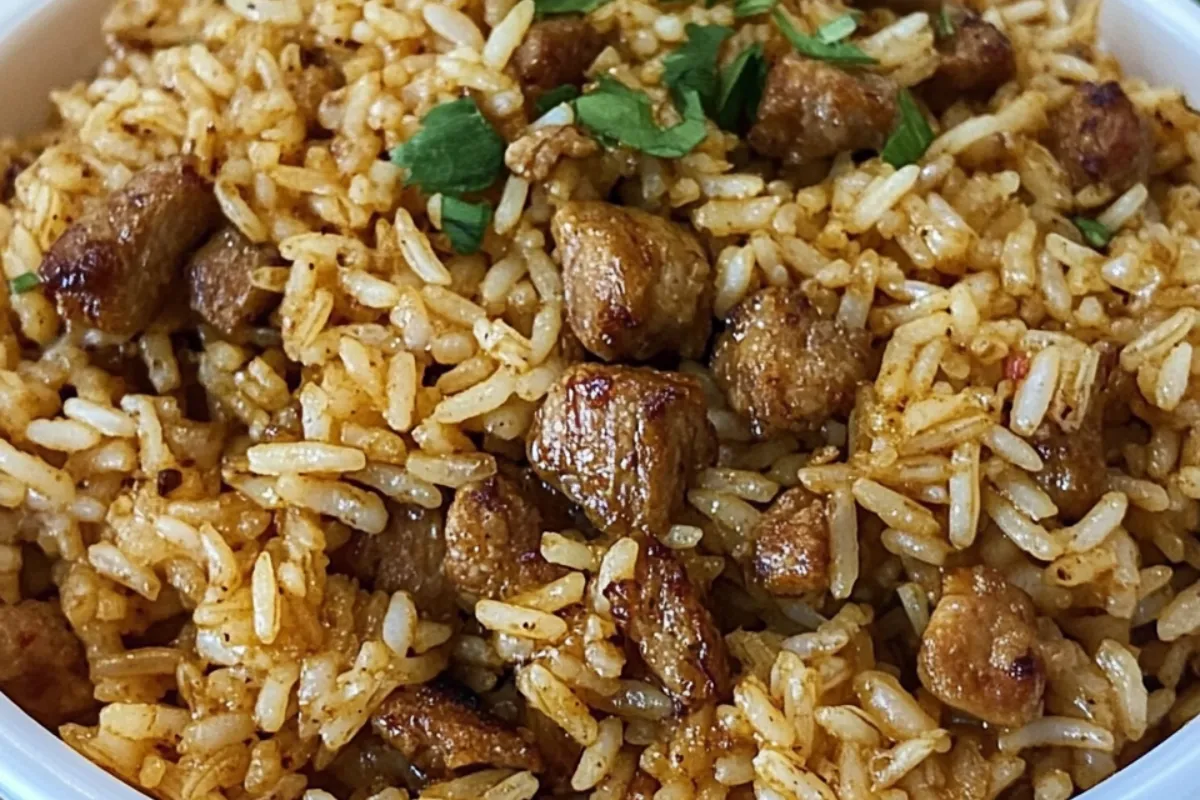 Dirty Rice Popeyes rice recipe Copycat Popeyes Cajun Rice Homemade Cajun Rice Southern-style rice Spicy rice dish Louisiana rice recipe Cajun dirty rice