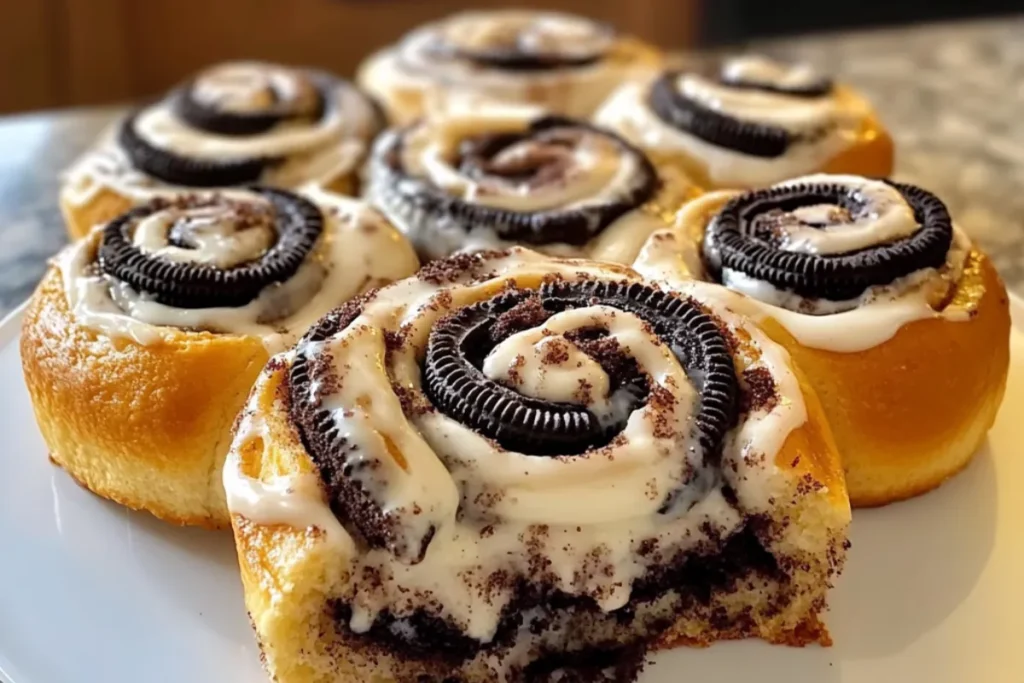 Oreo-Stuffed Cinnamon Rolls are the ultimate dessert combo. Learn how to bake this viral treat with easy steps and fun variations!