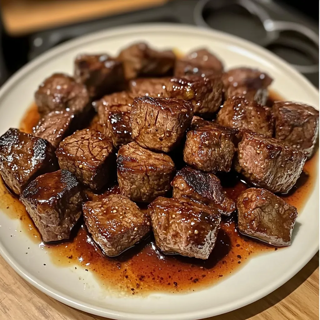 Slow cooker steak bites Tender beef bites Crock pot steak chunks Slow-cooked steak recipe Beef tips in crockpot Garlic butter steak bites Easy crockpot beef recipe Slow cooker sirloin bites Crockpot meat bites Savory steak in slow cooker